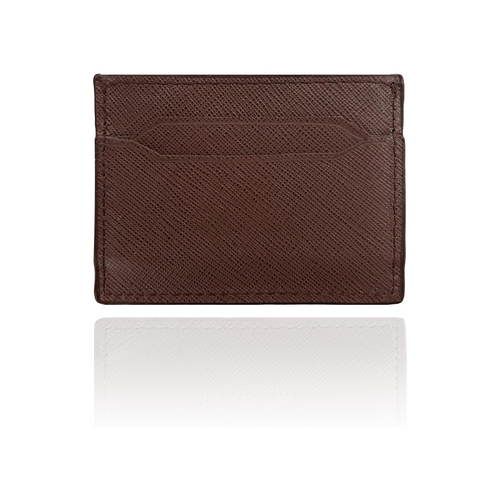 Leather Card Holder (Umber Brown)