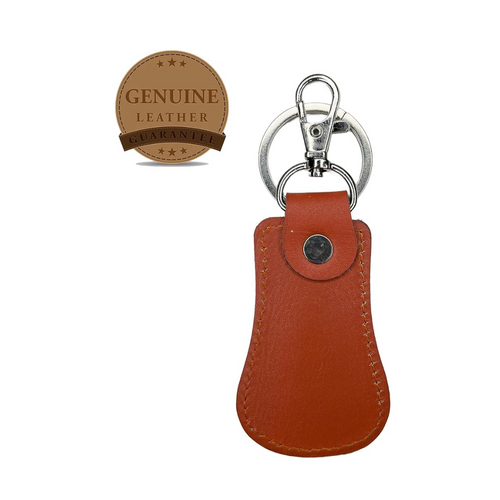 Leather Key Chain (Dark Brown)