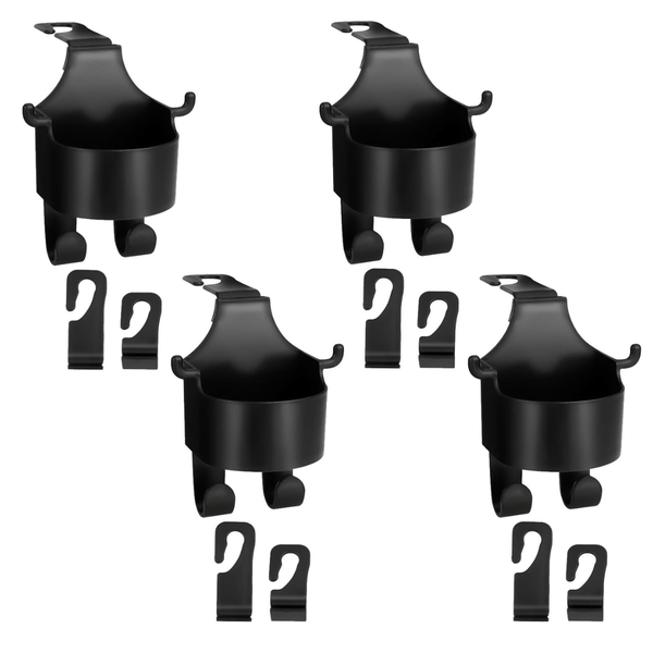 Universal Car Seat Hook - Backseat Hanger for Handbags & More (4 Pack)