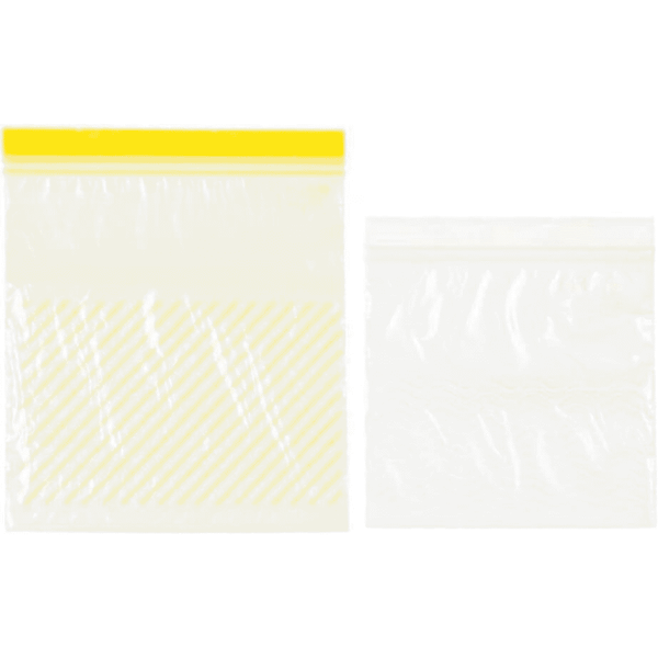 Freezer Safe & Reusable Sandwich Food Bags (50, 25 x 2.5L, 25 x 1.2L)