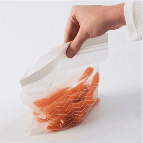Freezer Safe & Reusable Sandwich Food Bags (50, 25 x 2.5L, 25 x 1.2L)