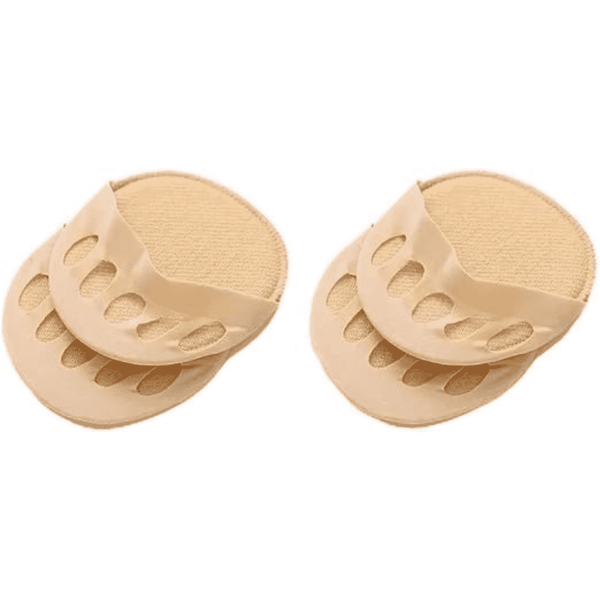 Forefoot Cushion Pads, Non-slip High Heels Invisible Socks, Women's Stockings(Pack of 2 )